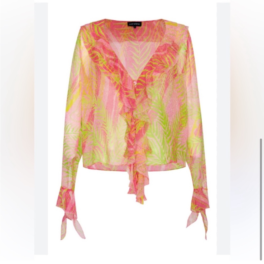Retrofête - Silk Blouse